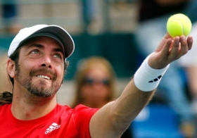 Nicolas Massu nella foto