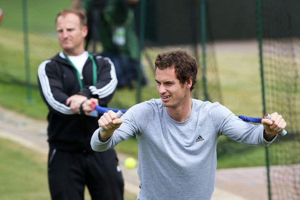 Matt Little insieme ad Andy Murray