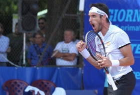 Nella foto Leonardo Mayer - Foto Felice Calabrò
