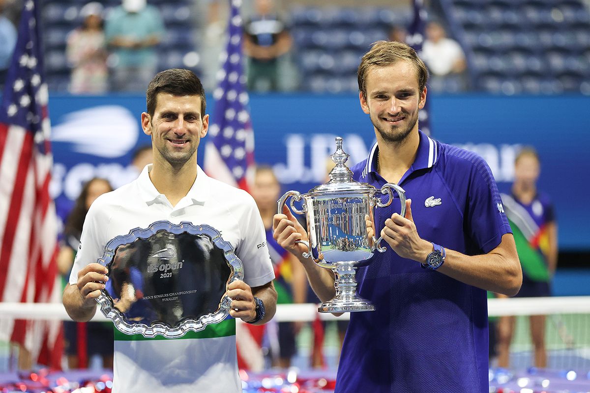 Us Open: La conferenza stampa di Daniil Medvedev e Novak Djokovic