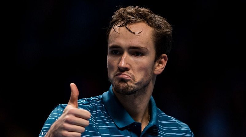 Daniil Medvedev nella foto