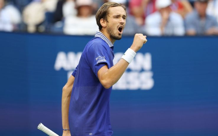 Daniil Medvedev nella foto