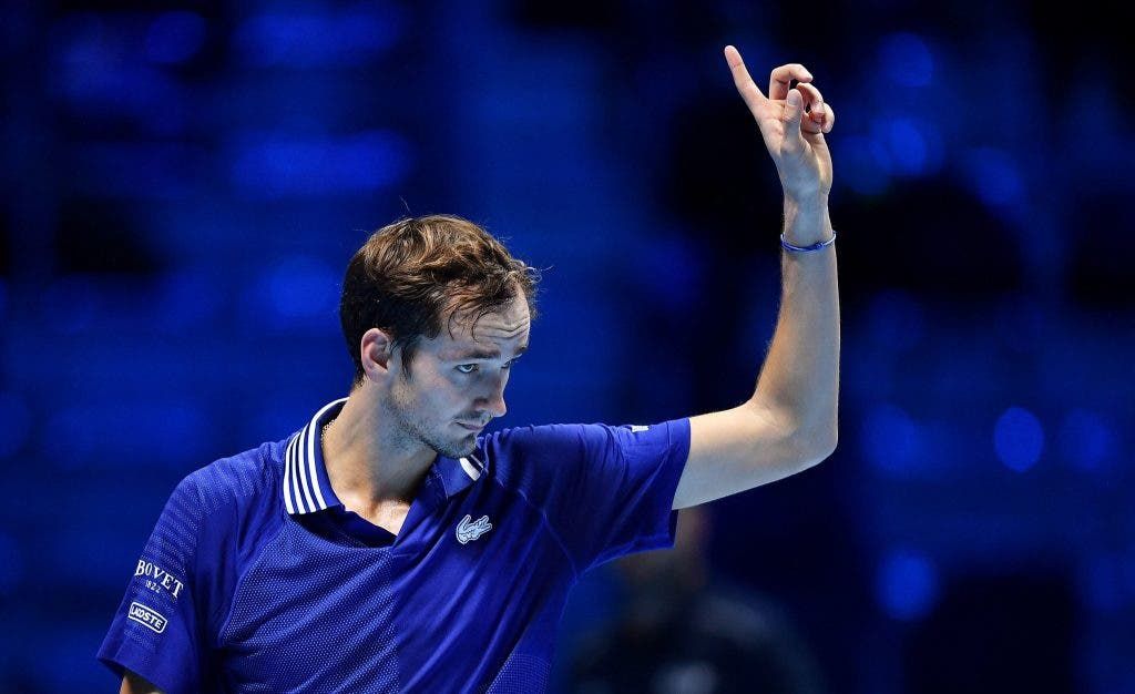 Daniil Medvedev nella foto