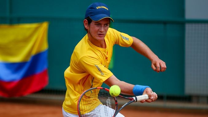 Nicolas Mejia nella foto