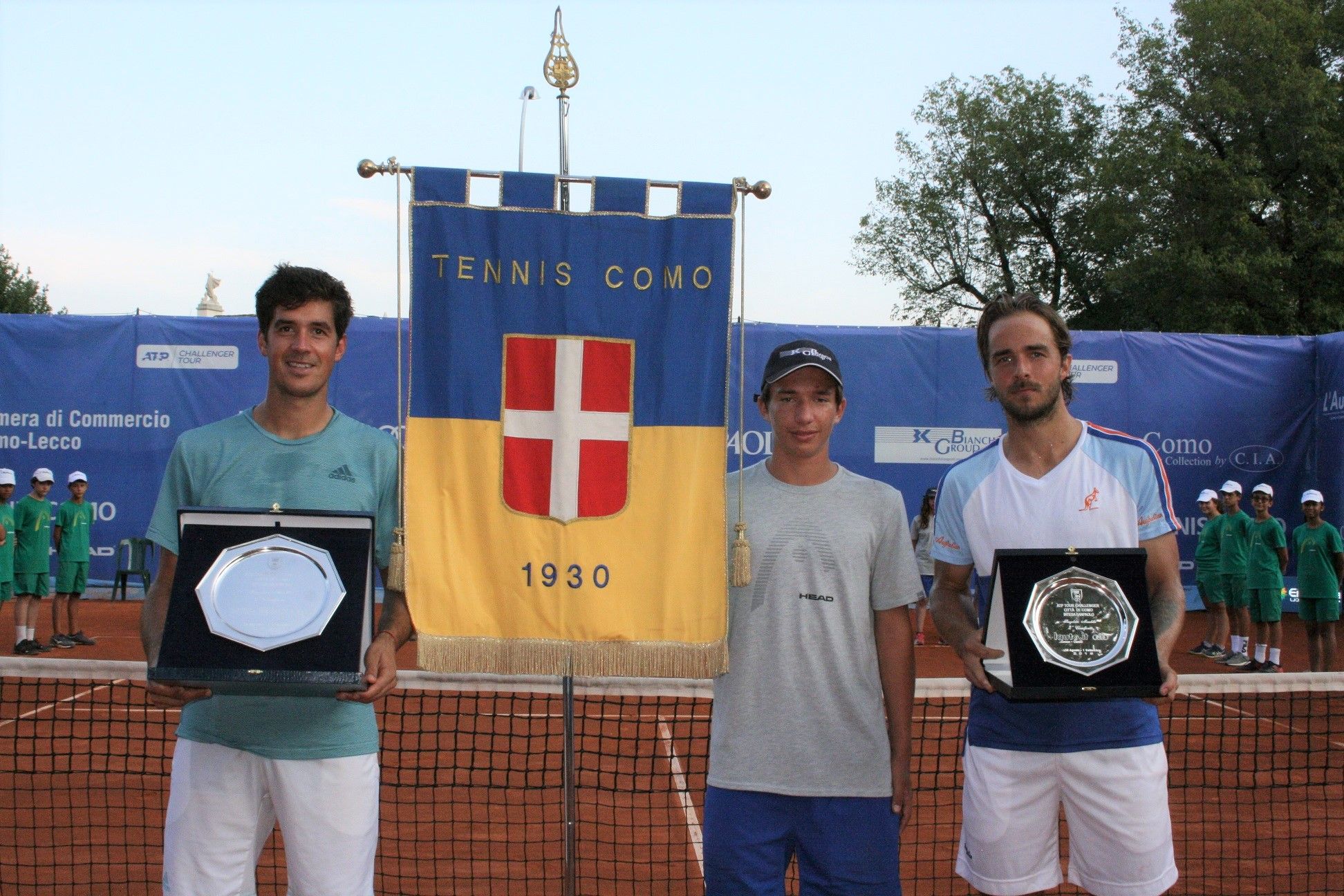 Il vincitore e finalista del torneo di Como