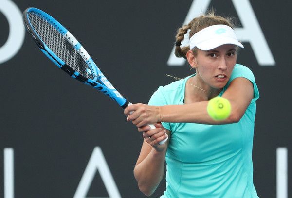 Elise Mertens nella foto