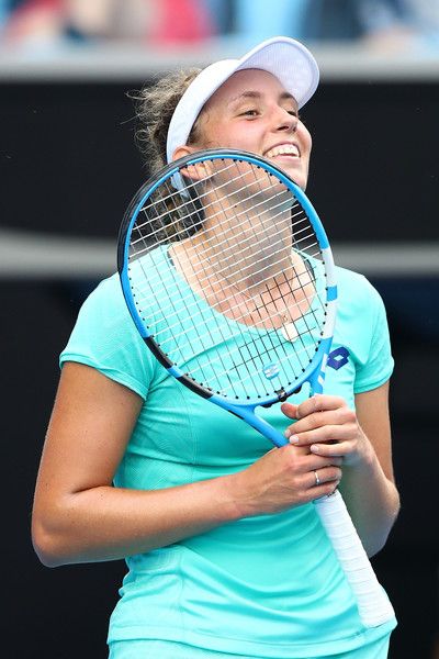 Elise Mertens nella foto