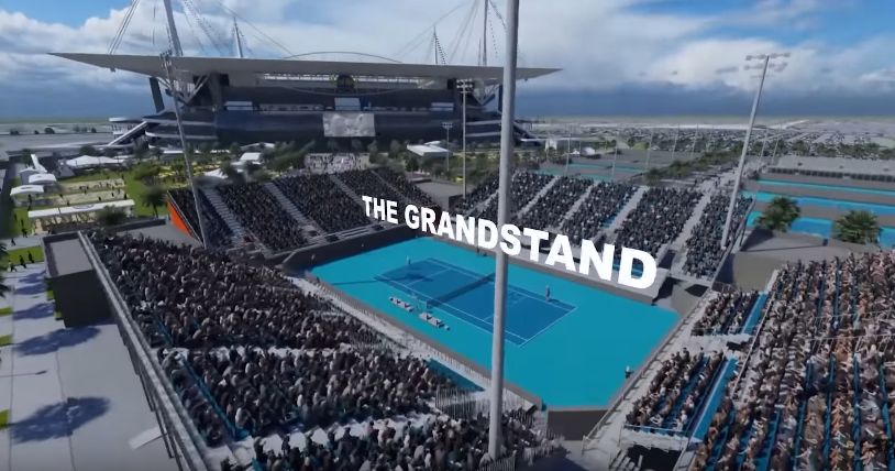 Il nuovo complesso del torneo di Miami (VIDEO)