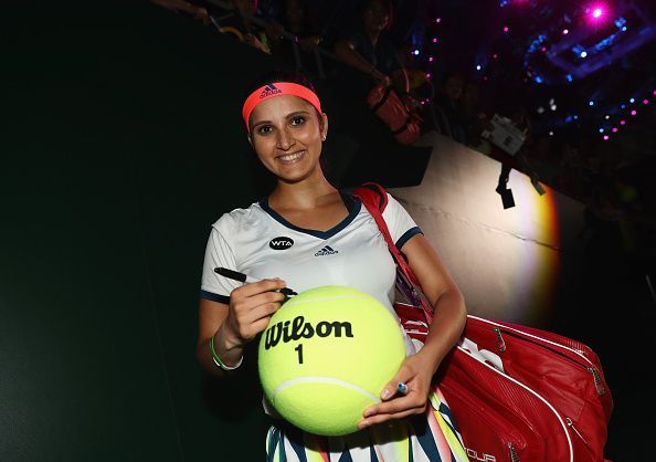 Sania Mirza nella foto