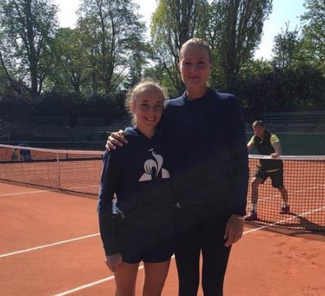 Kristina Mladenovic nella foto