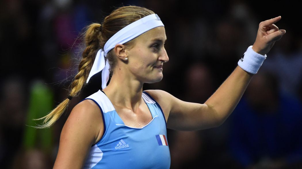 Kristina Mladenovic nella foto