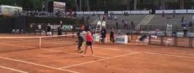 Dal Foro Italico: Gael Monfils salta sopra la Gavrilova