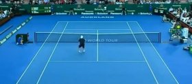 Passante acrobatico per Gael Monfils