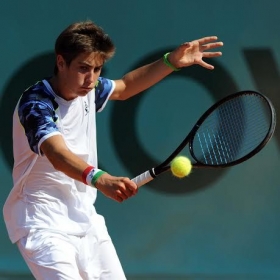 Il bergamasco Filippo Mora ha superato il 1° turno delle qualificazioni al Trofeo Bonfiglio (Foto Francesco Panunzio)