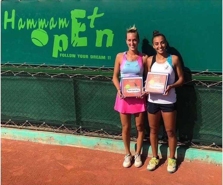 Angelica Moratelli conquista il doppio ad Hammamet in coppia con Natasha Piludu