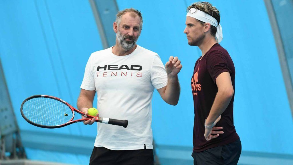 Thomas Muster con Dominic Thiem