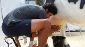 La curiosa sfida del torneo di Gstaad