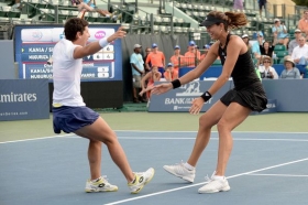 Niente doppio ad inizio stagione per Muguruza e Suarez Navarro