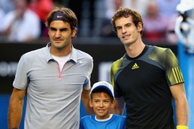 Andy Murray e Roger Federer