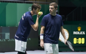 Jamie Murray e Neal Skupski (Photo by Diego Souto / Kosmos Tennis)