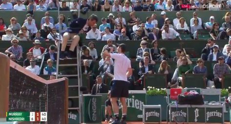 Roland Garros: Carlos Ramos e il battibecco anche con Andy Murray (Video)