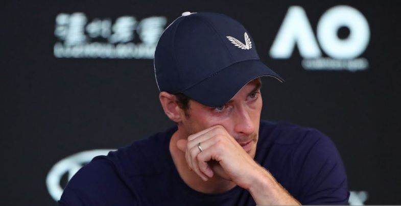 Andy Murray nella commovente press conference a Melbourne 2019