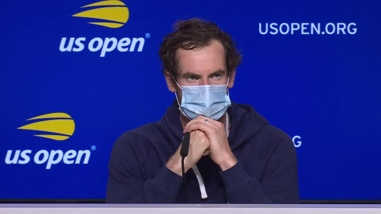 Andy Murray a US Open 2021