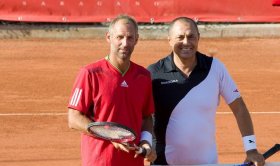 Sfida tra Tomas Muster e Francesco Cancellotti