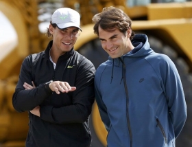 Roger Federer e Rafael Nadal si sfideranno nella notte italiana
