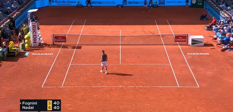 Video del Giorno: Il successo di Rafael Nadal su Fabio Fognini a Madrid