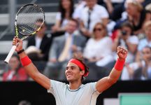Masters 1000 – Roma: Federer non pervenuto. Rafael Nadal piazza la settima vittoria al Foro Italico. Da domani sarà nuovamente al n.4 del mondo