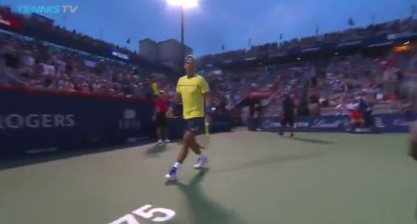 Video del Giorno: Rafael Nadal corre e cade il cameraman