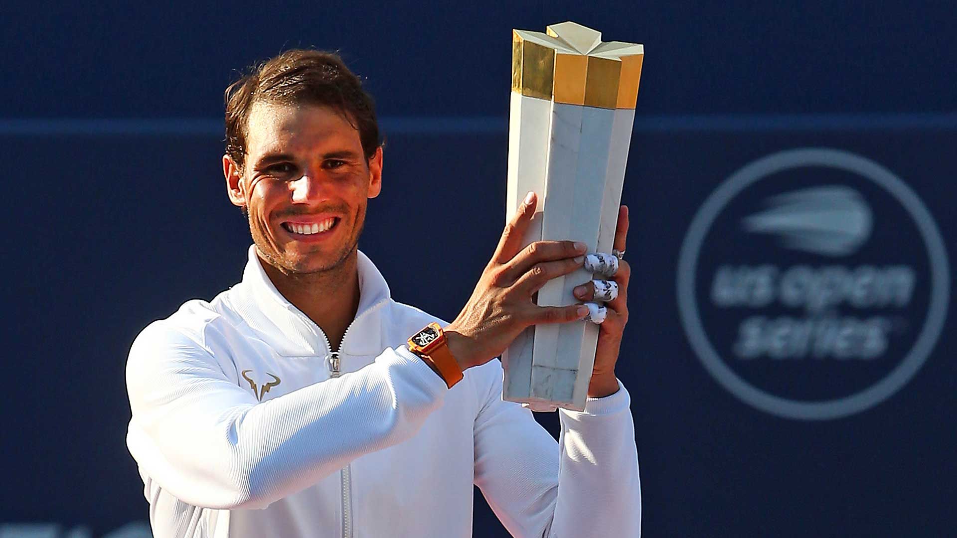 Quello di Toronto per Rafael Nadal è il titolo n.80 in carriera.
