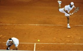 Vittoriosi quest'oggi Nalbandian e Schwank nel doppio