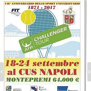 A settembre si giocherà il torneo challenger di Napoli