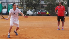 Gianluca Mager con Diego Nargiso