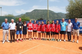 La premiazione della quattordicesima edizione della Nation Cup - Lampo Trophy - foto Alvaro Maffeis