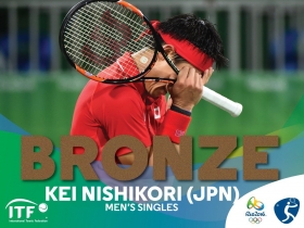 Kei Nishikori bronzo a Rio