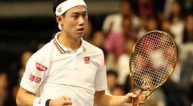 Kei Nishikori nella foto