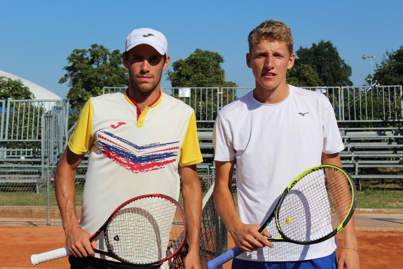 Ornago e Berrettini nella foto