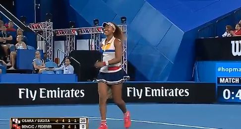 Naomi Osaka nella foto