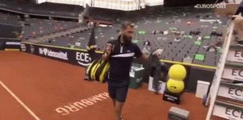 Benoit Paire nella foto