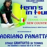 Tennis In Tour con Adriano Panatta Al New Country Frascati