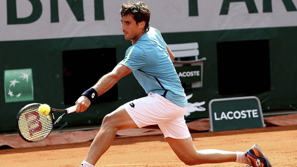 Guido Pella nella foto