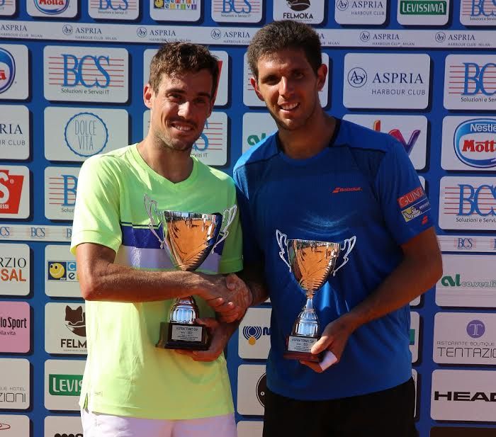 Guido Pella e Federico Delbonis - Foto Francesco Peluso / Paolo De Matteo - Makers