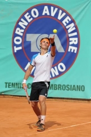 L'azzurro Andrea Pellegrino, vincitore della 49° edizione del Torneo Avvenire - (Foto Francesco Panunzio)