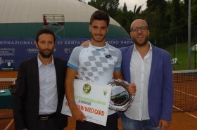 <strong>A distanza di 8 anni dal successo di Matteo Trevisan il torneo di Santa Croce torna a tingersi di azzurro grazie ad Andrea Pellegrino.</strong>