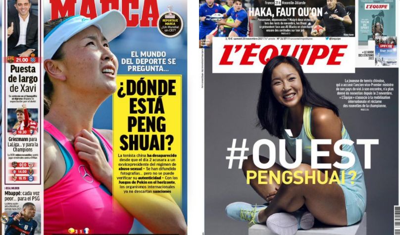 Il caso di Shuai Peng: Onu e Casa Bianca chiedono chiarimenti e prove delle sue condizioni di salute. I giornali si chiedono dove si trova ora