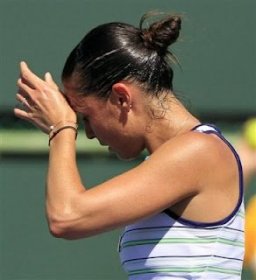 Flavia Pennetta sconfitta in doppio