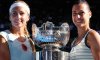 Australian Open: La premiazione del successo di Flavia e Gisela nel doppio